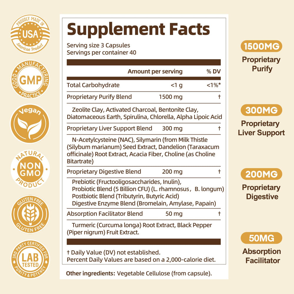 Totaria milk thistle and dandelion root imagery for liver support
