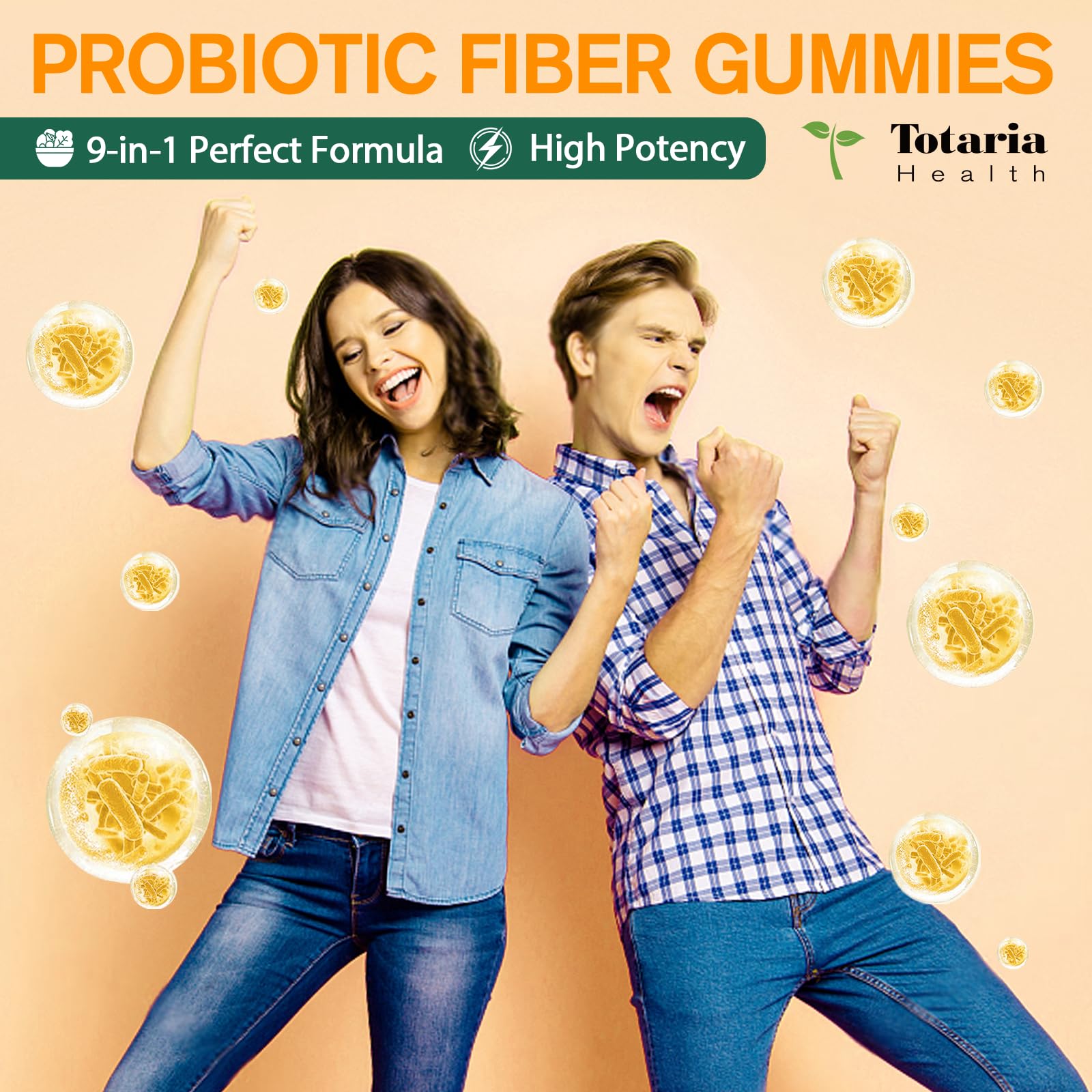 Totaria pineapple flavored gummies close-up reveals chewy texture and flavor