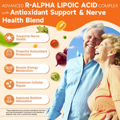 Totaria R-ALA bottle label with stabilized R-ALA and B-vitamin blend.
