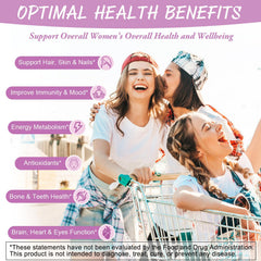 Totaria ingredients panel shows B-vitamins for metabolism and vitality.