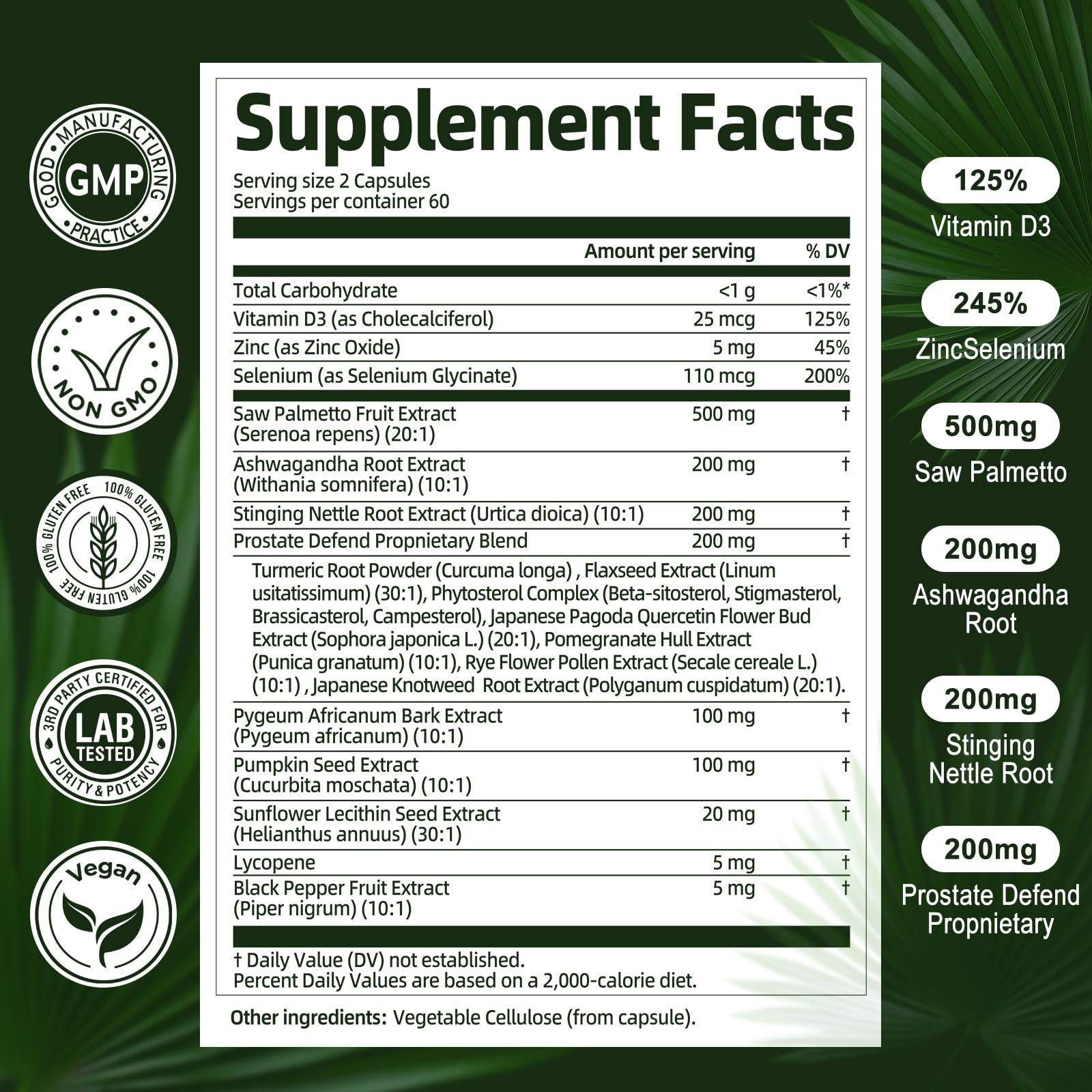 Totaria vegan non-GMO gluten-free seal visible on label.