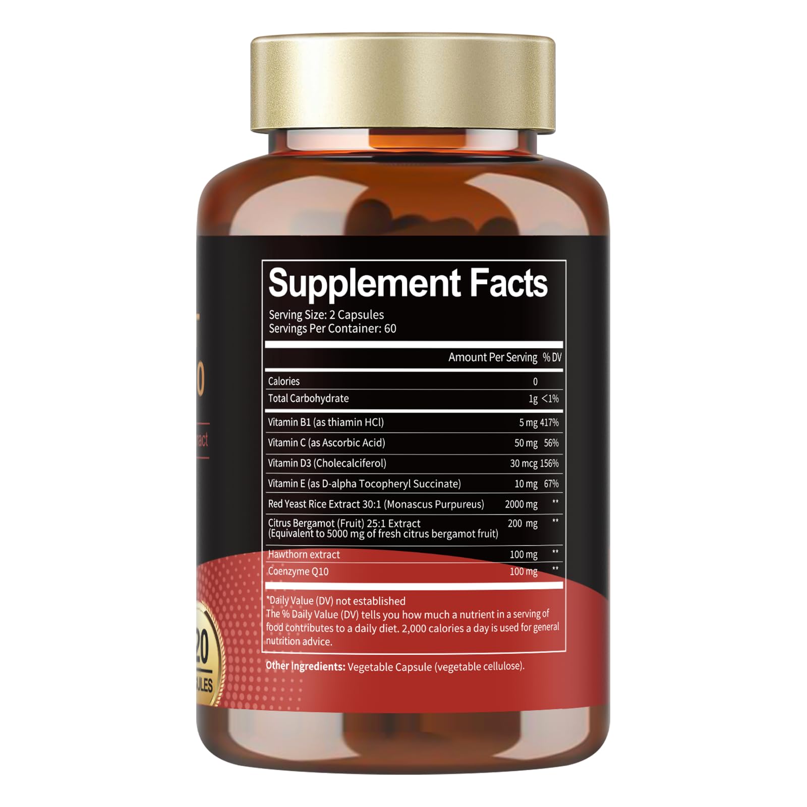 Totaria vegan non-GMO label communicates plant-based formulation.