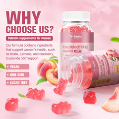 Totaria vegan pectin based sugar free gummies for convenient daily nutrition