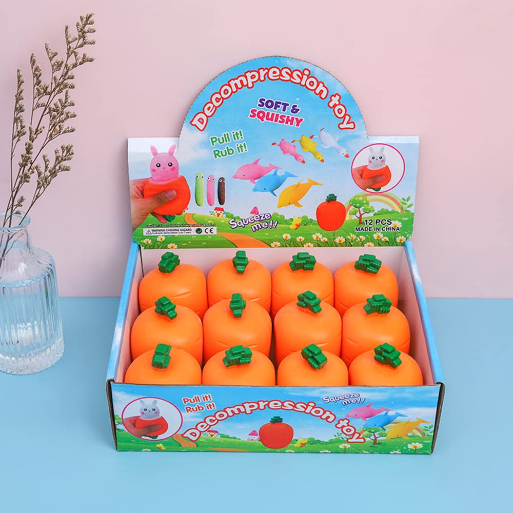 Totelux sensory carrot toy—great party favor for Easter celebrations and mindful breaks.