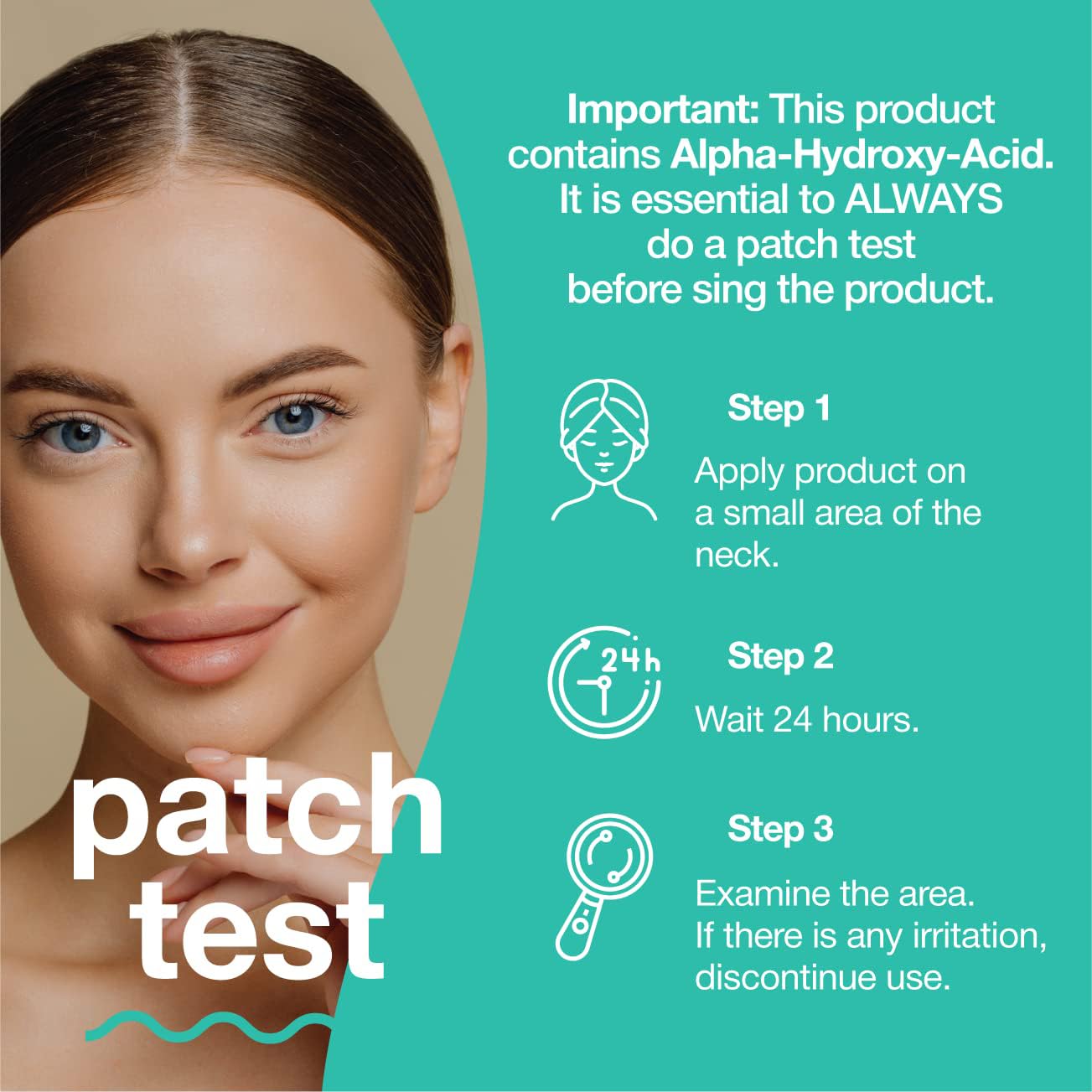 TOUCH vegan-clean formula label emphasizes gentle skincare.