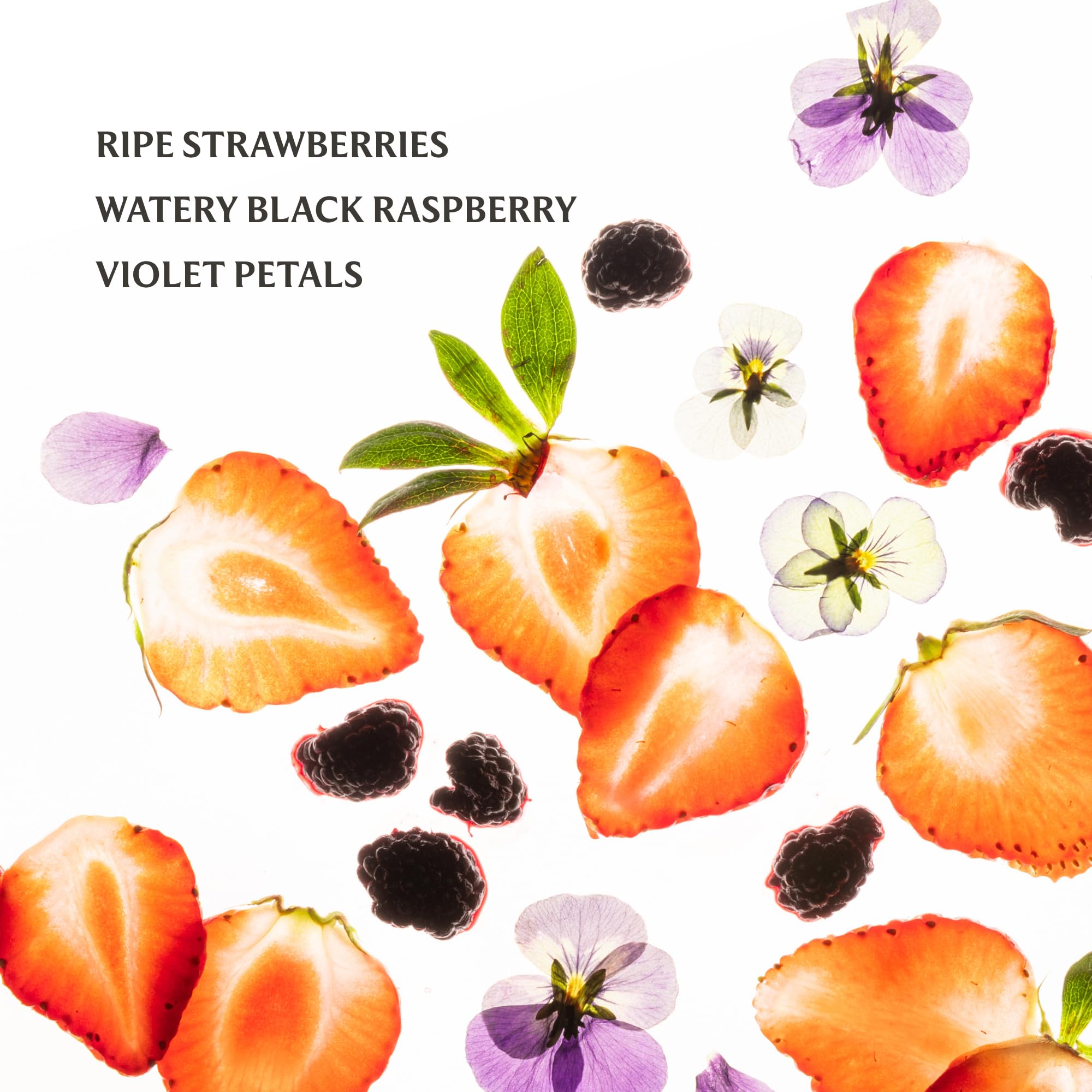 Touchland Berry Bliss scent evokes a berry-kissed meadow in a bottle.