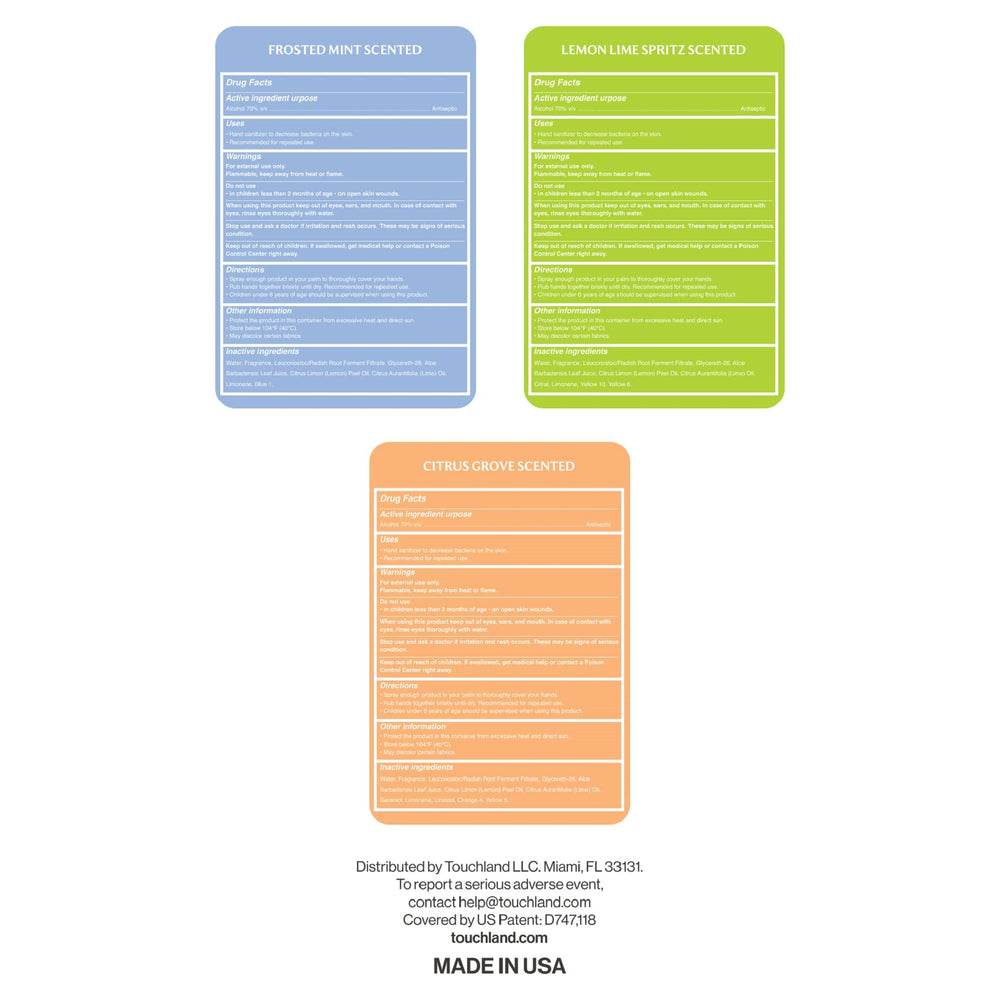 Touchland FSA/HSA eligibility tag helps with eligible purchases
