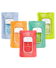 Touchland Hydrating Hand Sanitizer Spray Frosted Mint front view for on-the-go hydration.