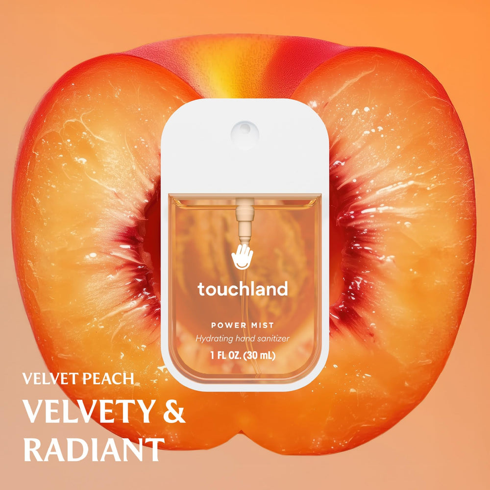 Touchland Mango Passion bottle combines fruity scent with moisturizing care