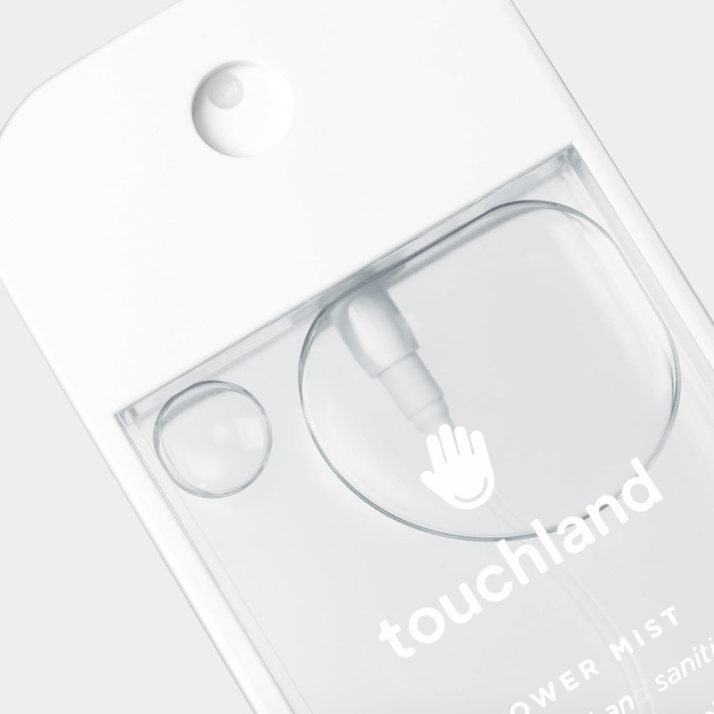 Touchland unscented trio set shown together ideal for gym bag or purse
