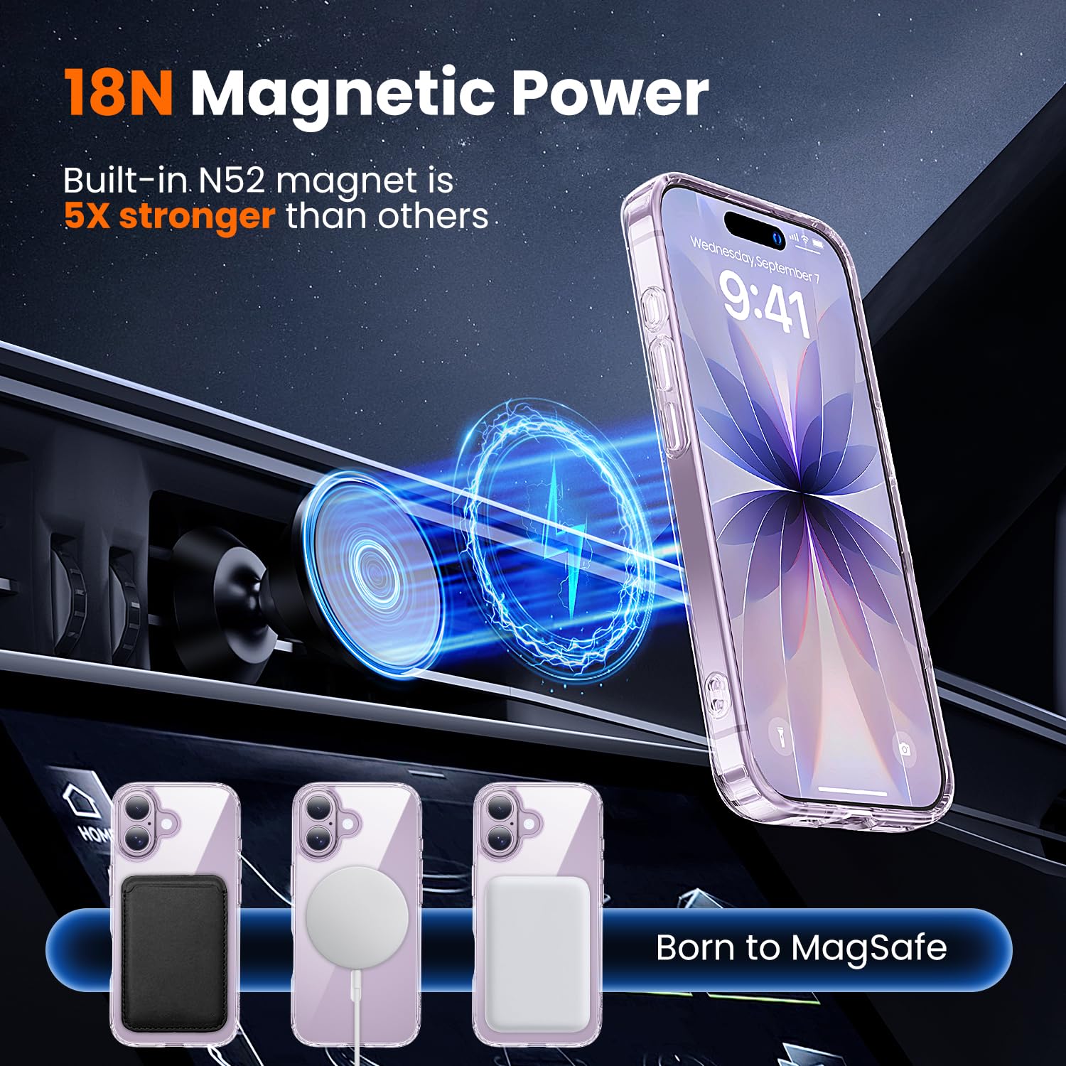 Toushion iPhone 17 camera lens protector guards lenses from scratches.