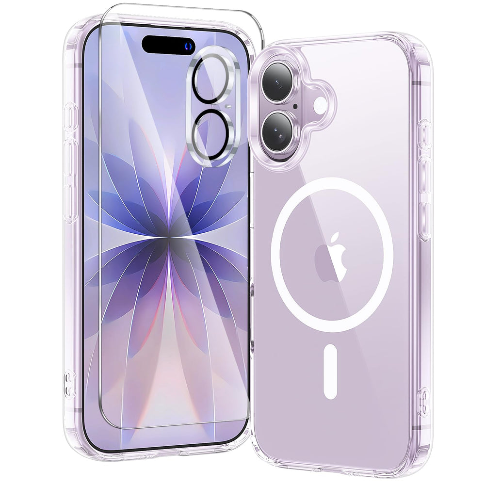 Toushion iPhone 17 clear case shows crystal clarity and reliable protection.