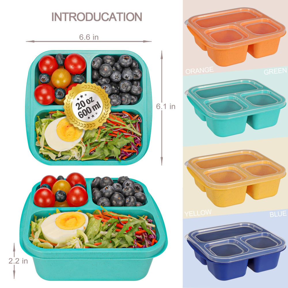 TOUWMX Bento Box blue; ideal for active kids on the go.