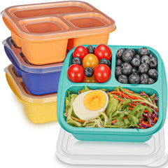 TOUWMX Bento Box for Kids pink; durable and kid friendly for school lunches.