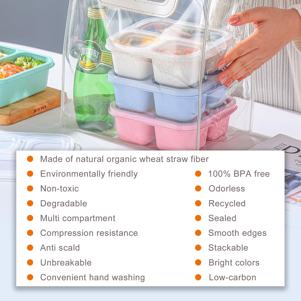 TOUWMX kid-friendly easy-open lid facilitates independent lunch packing.