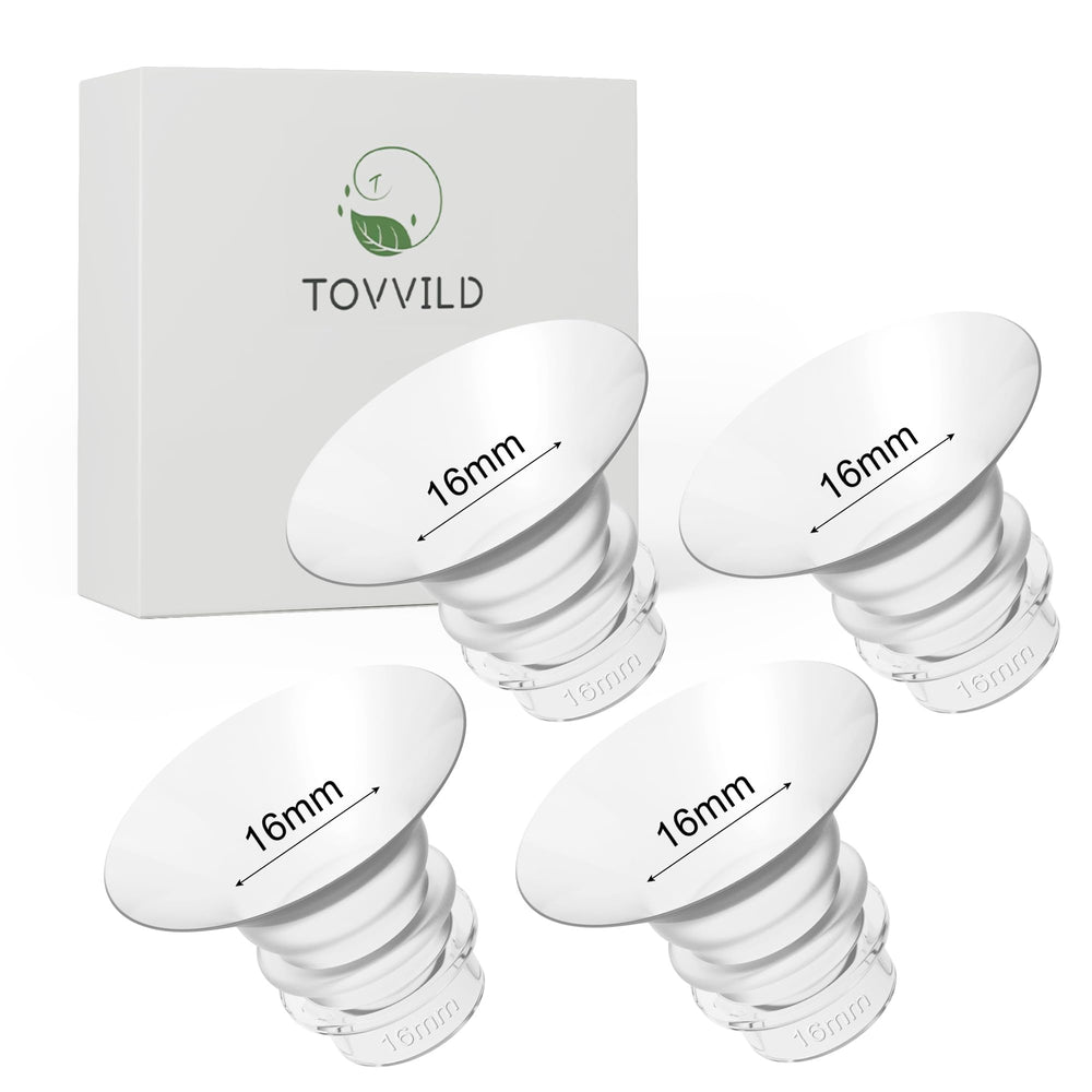TOVVILD 16mm flange insert pack for 24mm flanges - enhances fit and comfort during pumping.