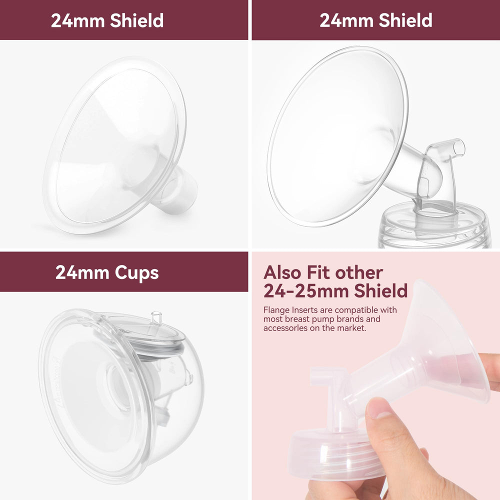 TOVVILD 24mm flange compatibility insert improves pump fit across brands.
