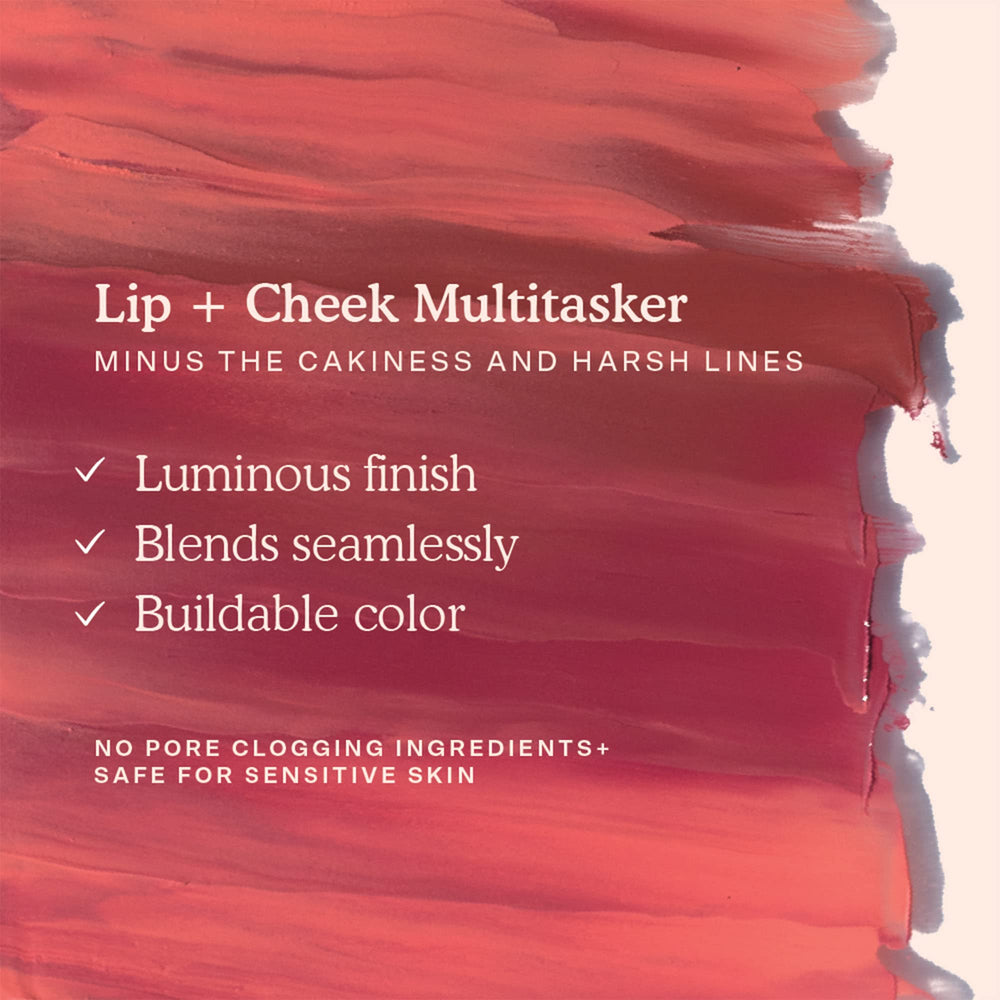 Tower 28 BeachPlease dewy finish on cheeks with soft, radiant color.