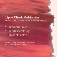Tower 28 BeachPlease dewy finish on cheeks with soft, radiant color.