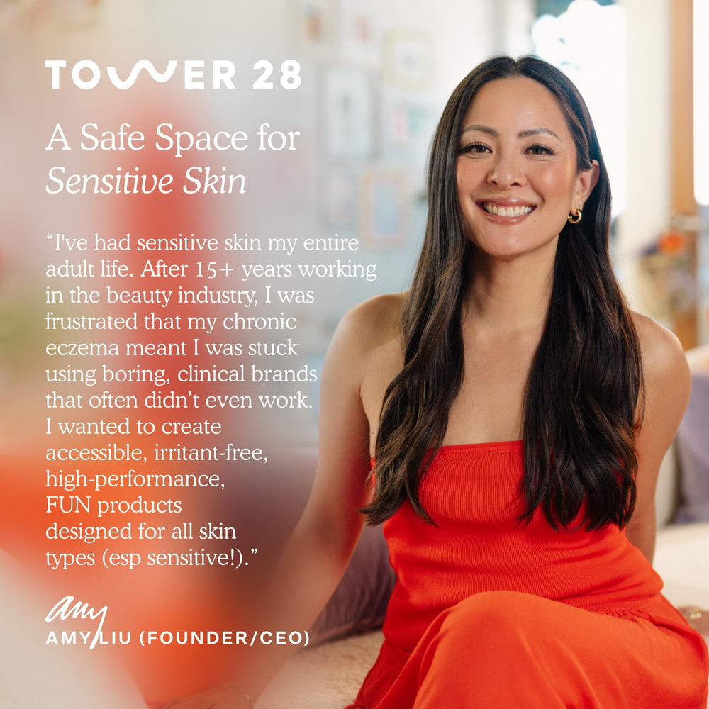 Tower 28 Jumbo SOS refreshing mist after sun or irritation.