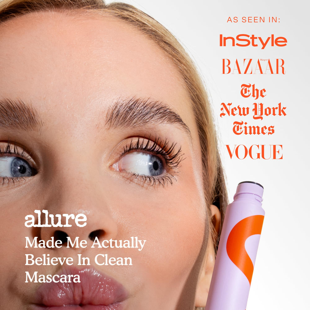 Tower 28 MakeWaves mascara product shot highlighting vegan, cruelty-free makeup.