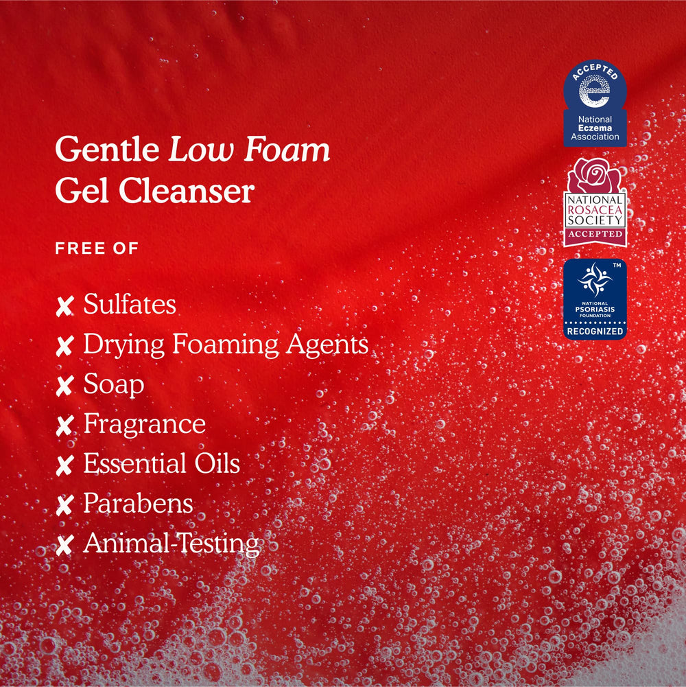 Tower 28 SOS Gel Cleanser safe around eyes with fragrance-free formula