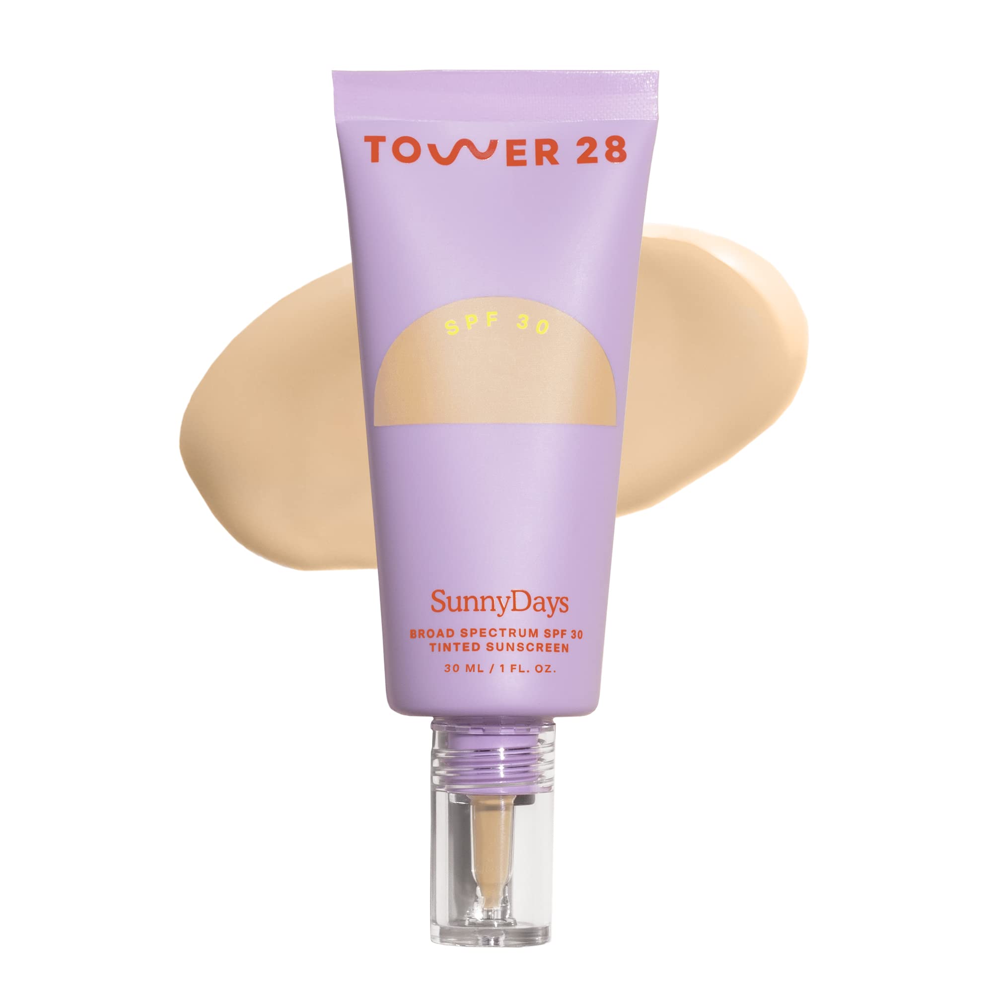 Tower 28 SunnyDays 1oz bottle offering portable sun protection.