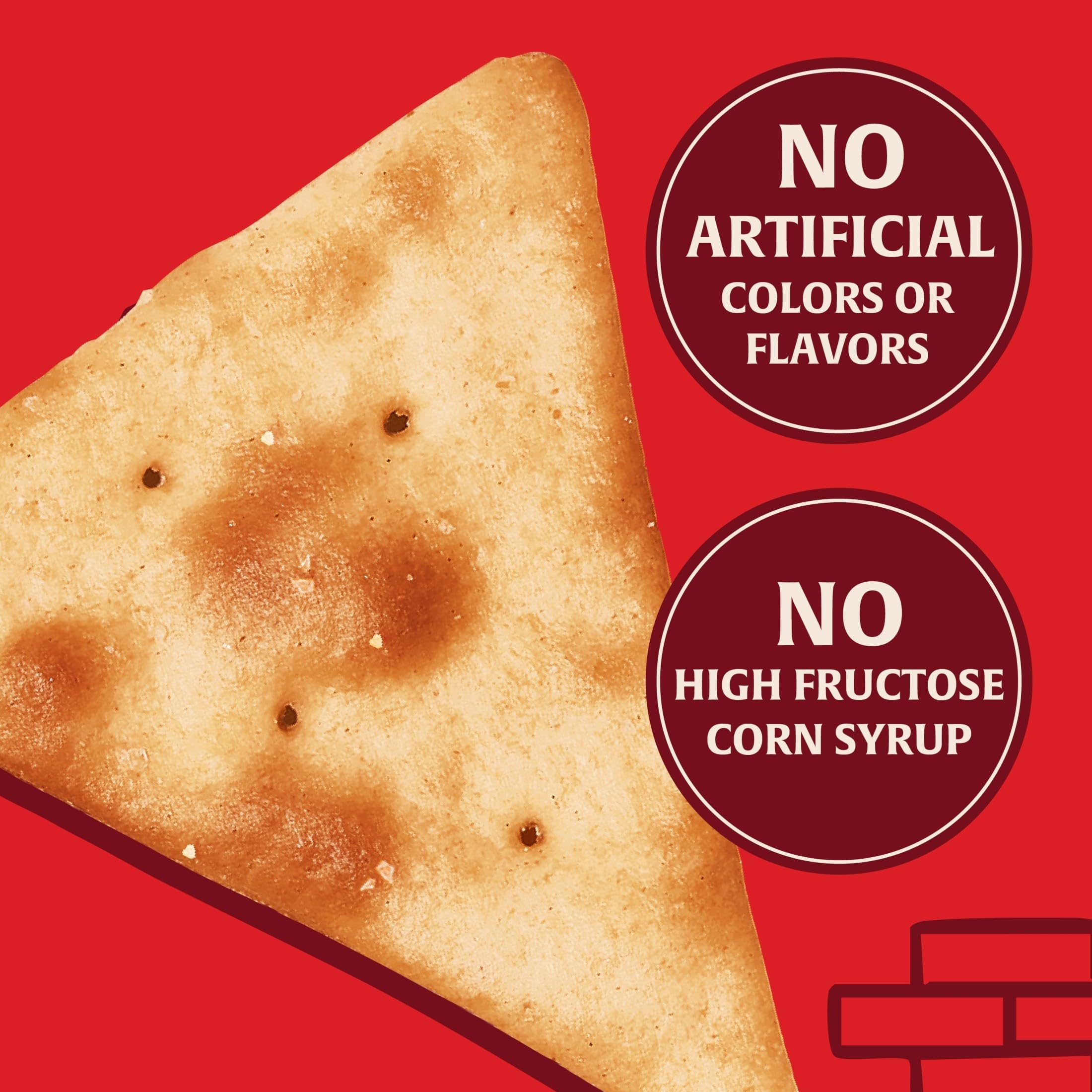 Town House Pita Sea Salt crackers pair with hummus and cheese spreads
