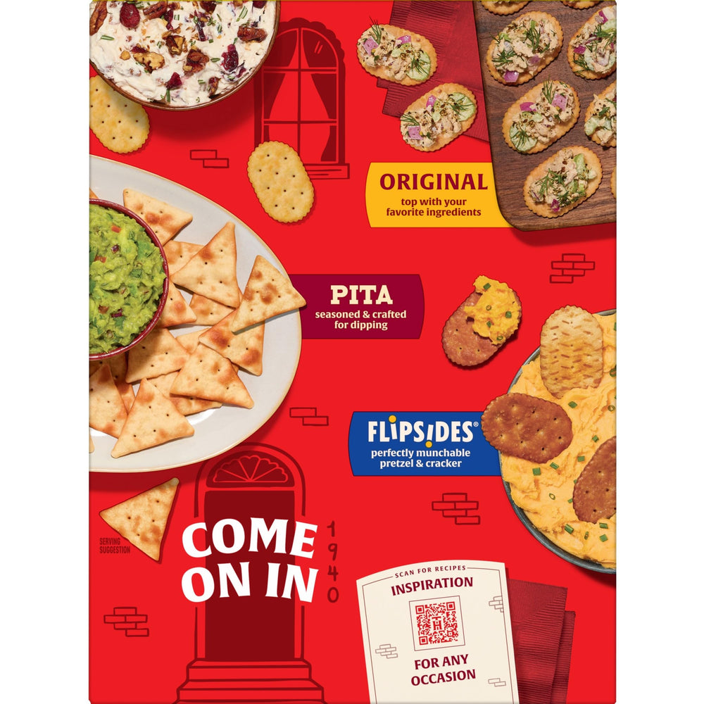 Town House Pita Sea Salt crackers for quick bites and gatherings