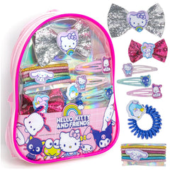 Townley Girl Hello Kitty gift bag set with accessories for party-ready hairstyles.