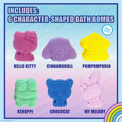 Townley Girl Keroppi bath bomb with Keroppi mold for colorful fizz