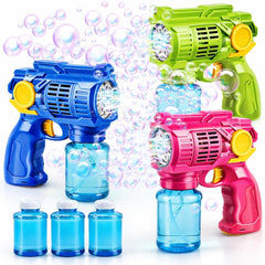 TOY Life 3 Pack Bubble Guns set enables group play and outdoor fun.