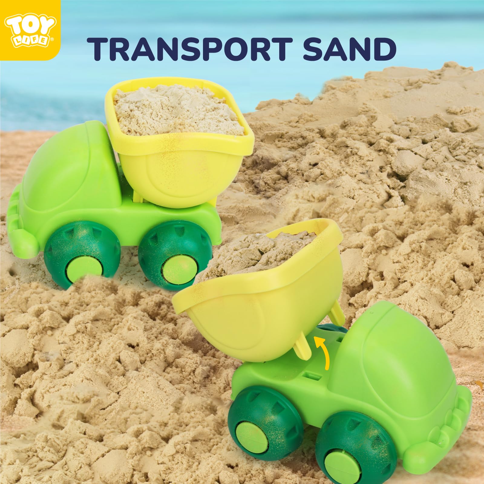 TOY Life beach shovel ideal for quick sand digging and scooping