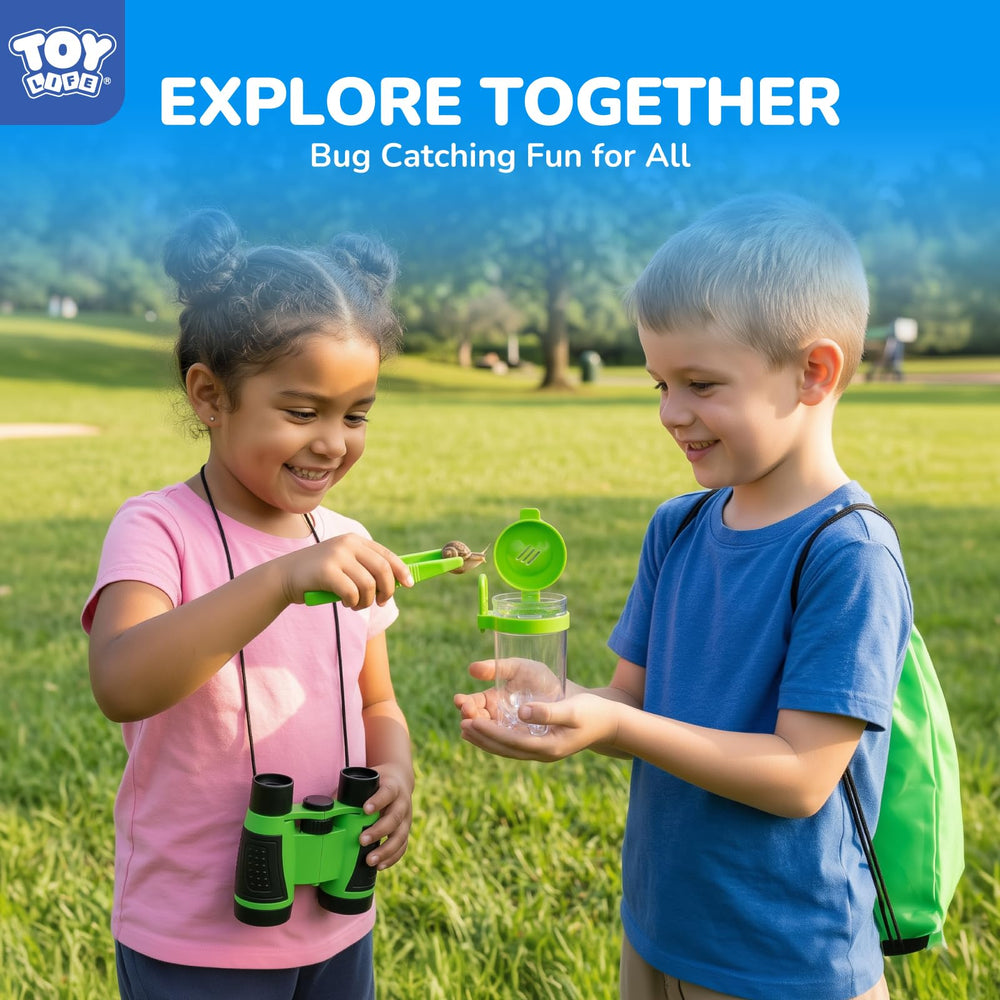 TOY Life binoculars magnifying glass support close inspection outdoors.
