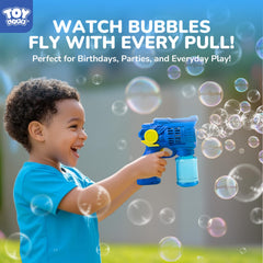 TOY Life Bubble Guns designed for toddlers’ hands and easy grip.