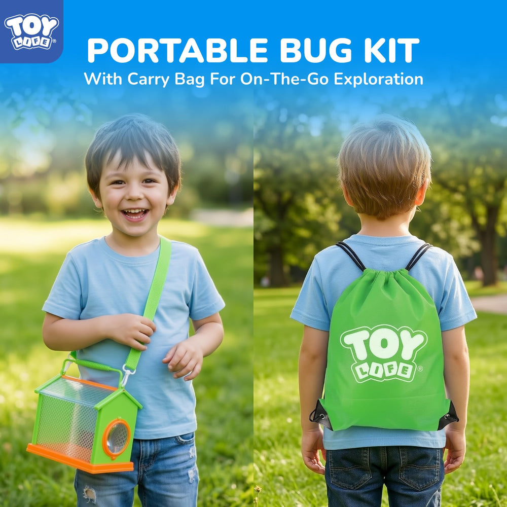 TOY Life bug collection box keeps specimens organized during adventures.