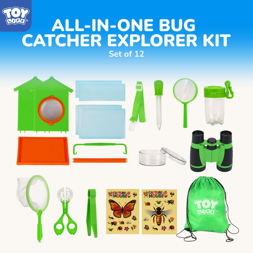 TOY Life butterfly net for catching and observing insects in the yard.
