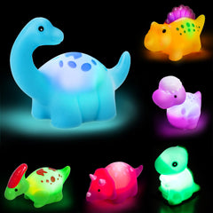 TOY Life Tyrannosaurus light-up bath toy glows softly for engaging bath time