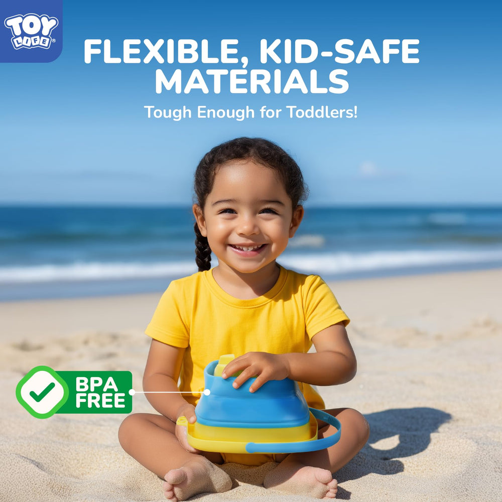 TOY Life safe materials ensure non-toxic, durable beach toys