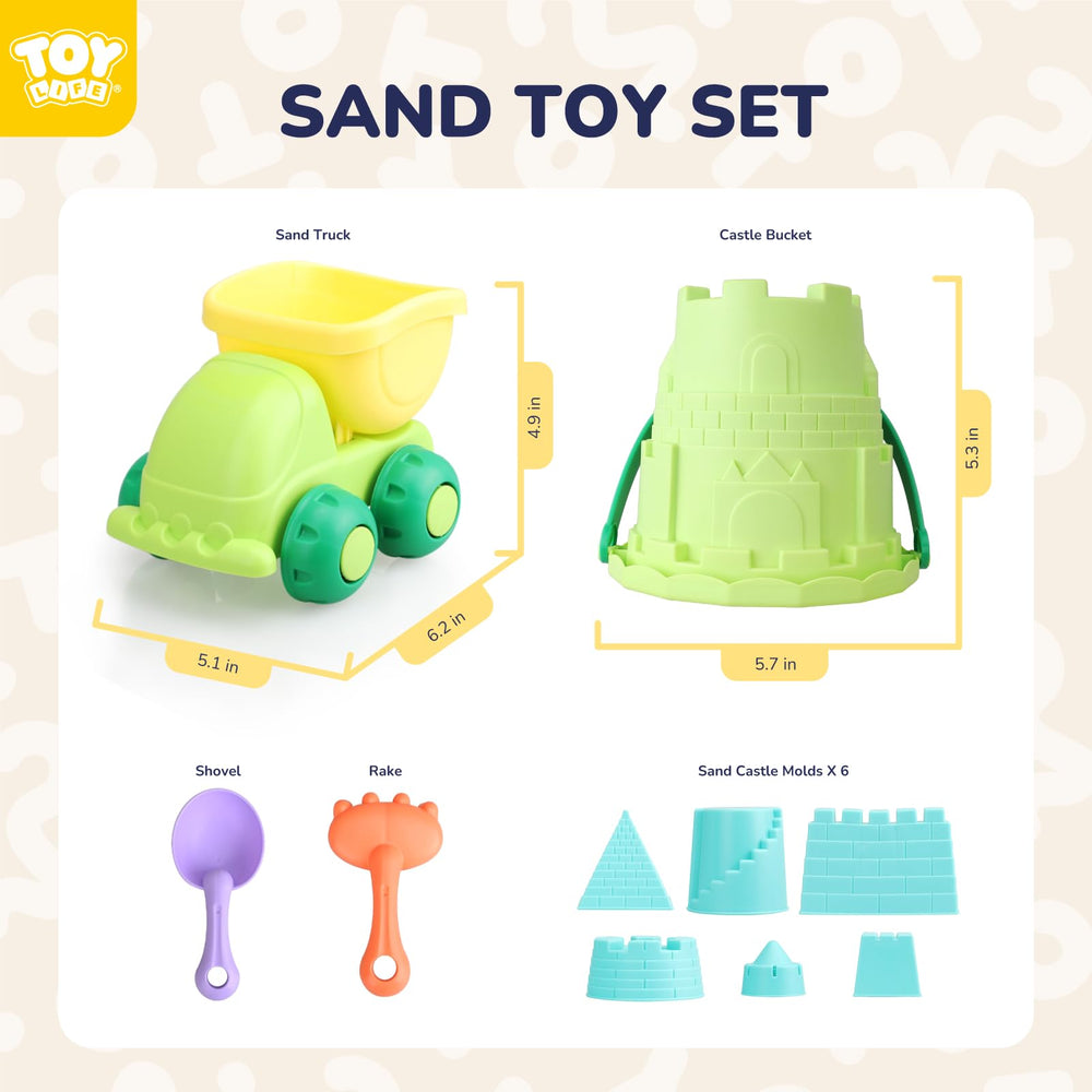 TOY Life sand rake designed for neat edge lines in sand