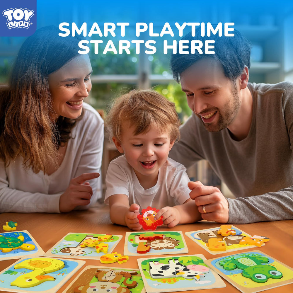 TOY Life wooden puzzle monkey piece encourages problem solving