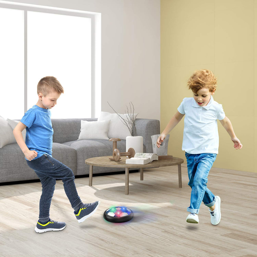 Toyk Hover Soccer Ball glides on air cushion with smooth rebounds