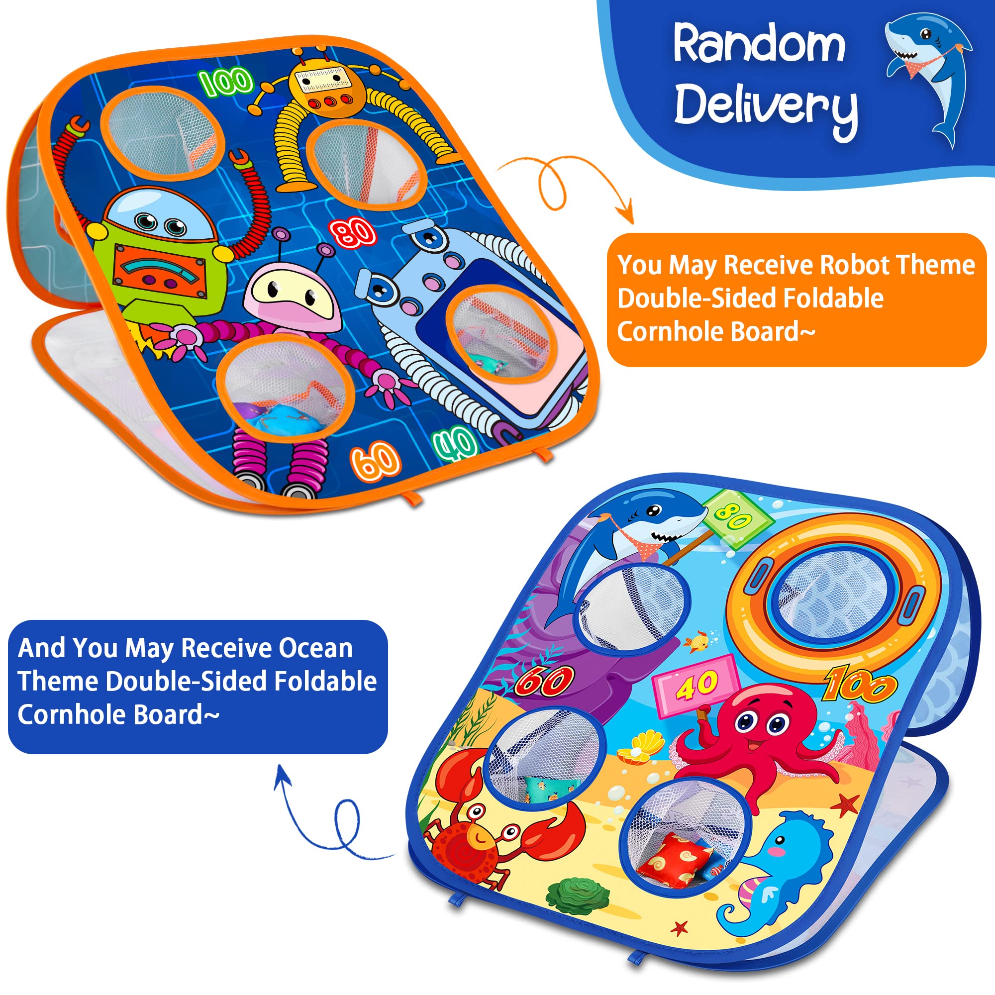 Toyk Ocean ten beanbags designed for safe, playful tossing