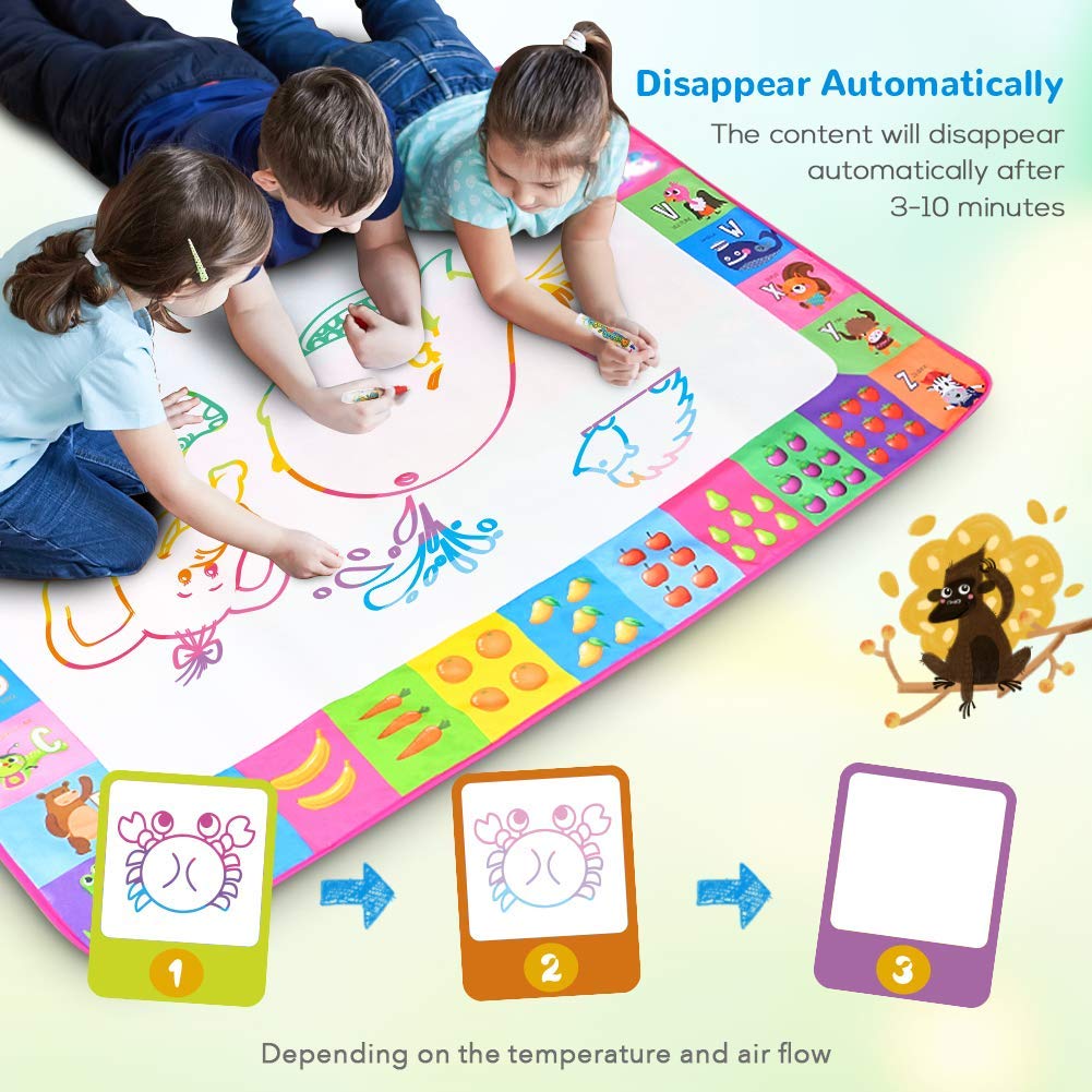 Toyk drawing molds included guide shapes for precise patterns and creative design.