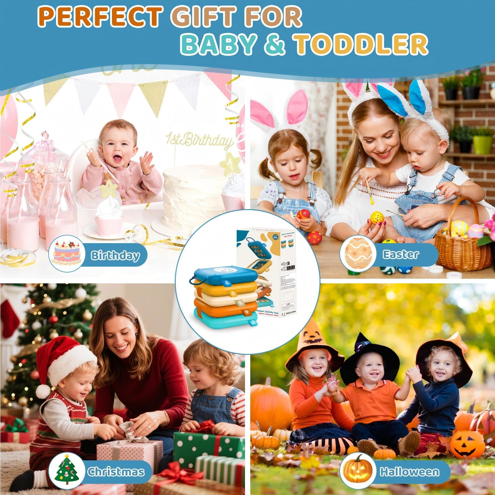 Toylfort spinning gears encourage fine motor skills and coordination