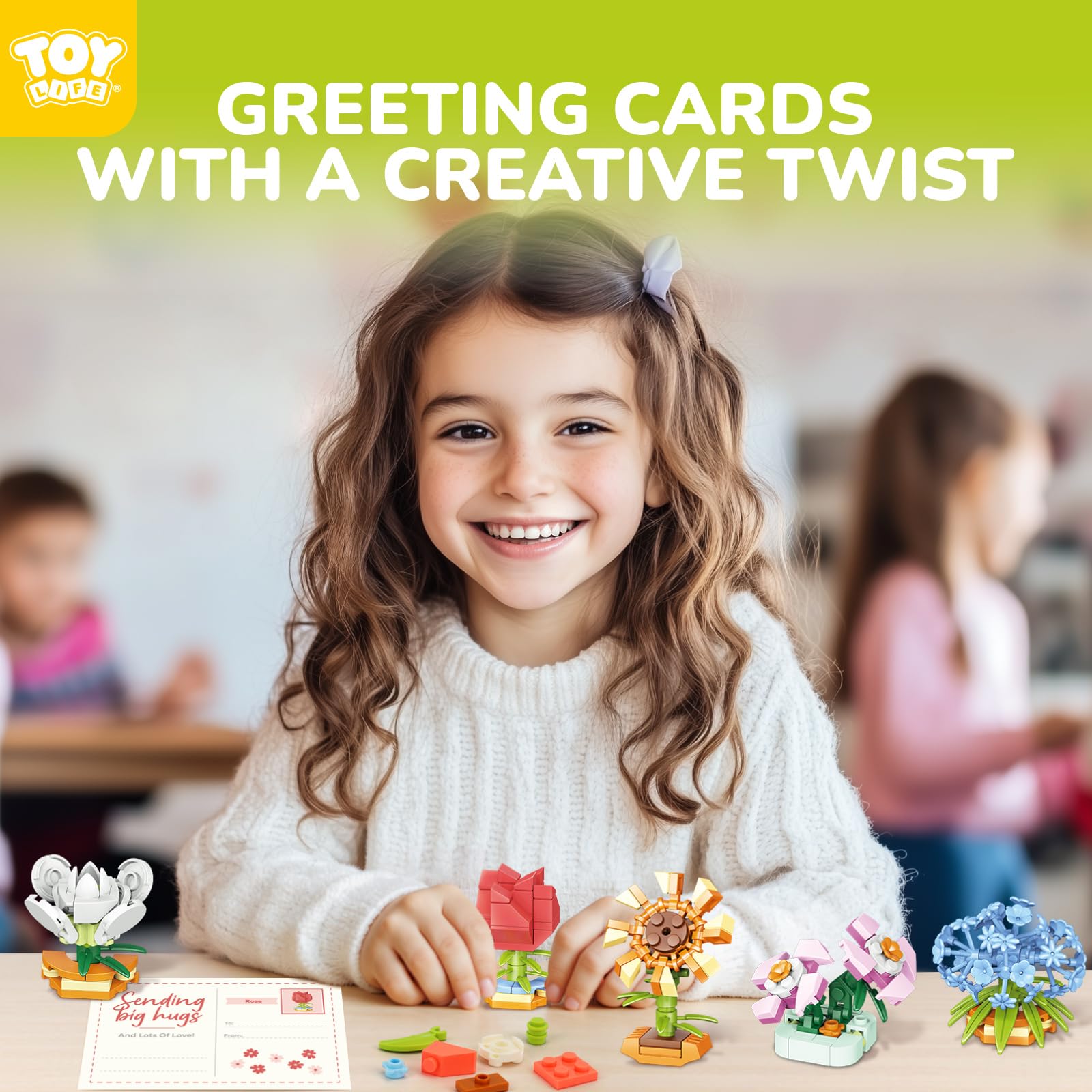 TOY Life kids playing with building blocks shows collaborative play and imaginative exploration