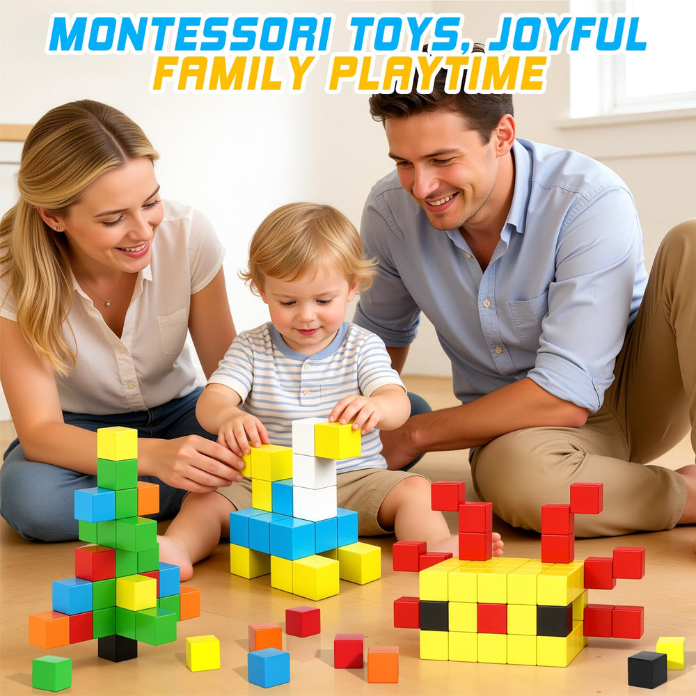 Toylogy STEM sensory blocks support focus, tactile exploration, and early math concepts.