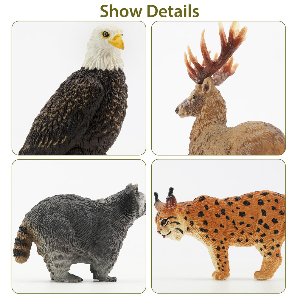 Toymany brown bear figure supports nature-themed decor and playtime.