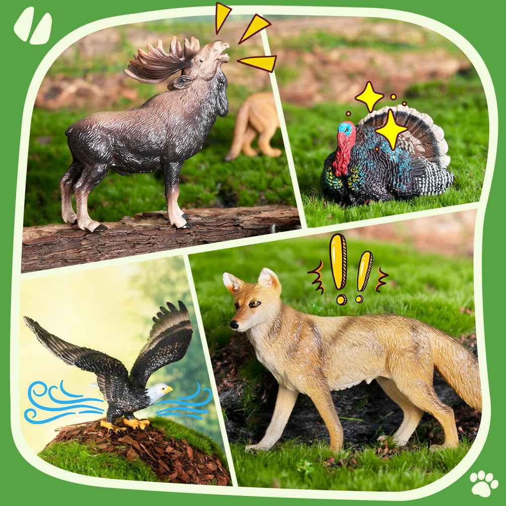 Toymany pronghorn figurine perfect for dioramas and nature-inspired crafts