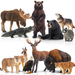 Toymany moose forest figure for imaginative play and display.